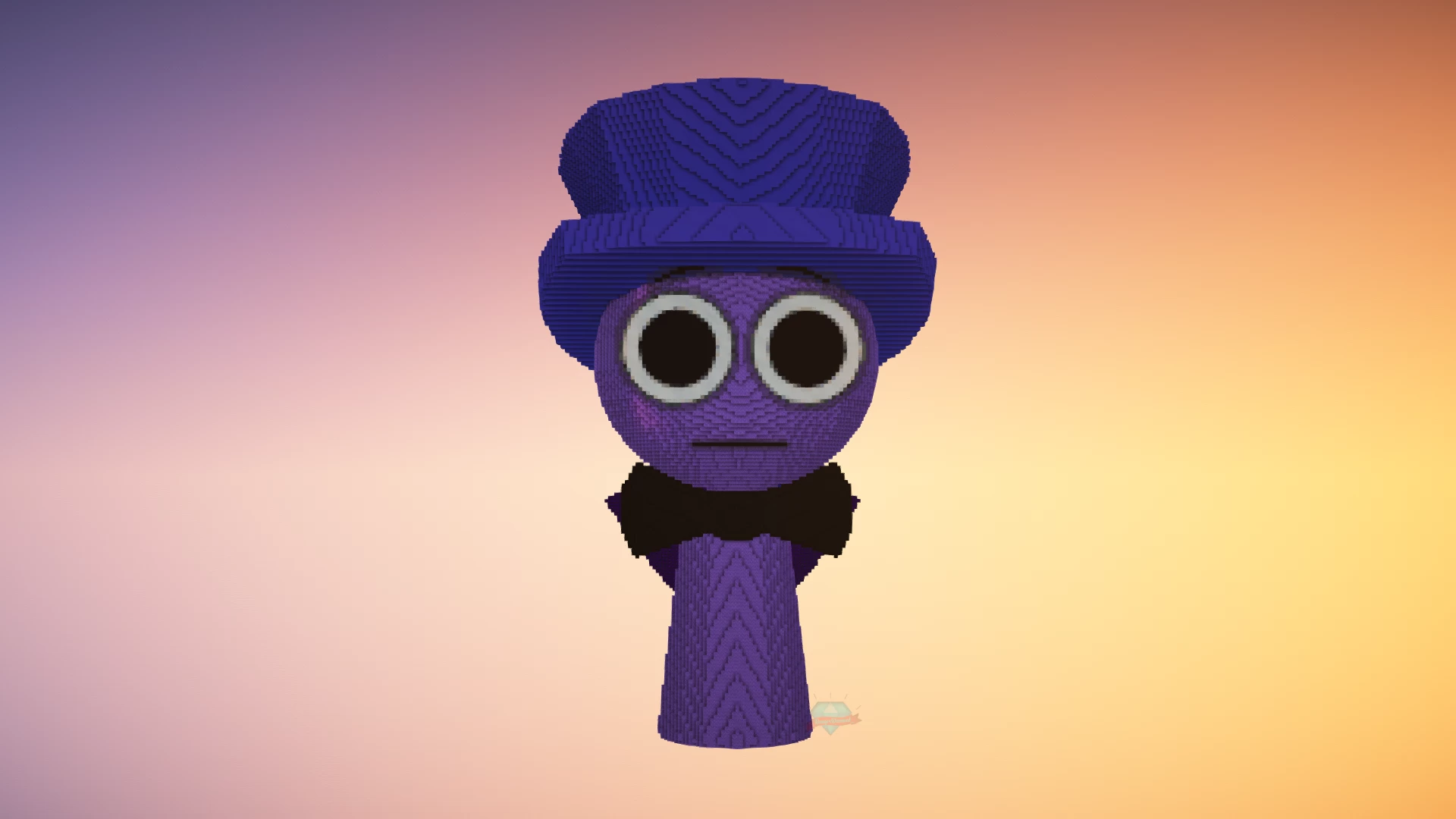 Purple Sprunki Minecraft Map