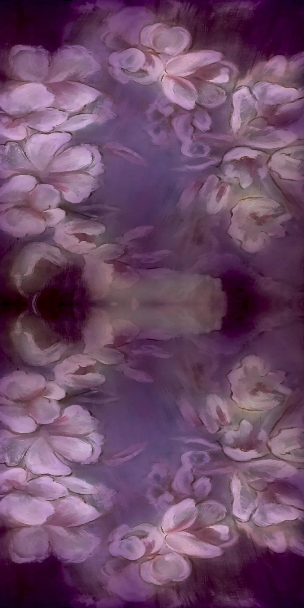 Kate Fine Art Purple Painting Florals