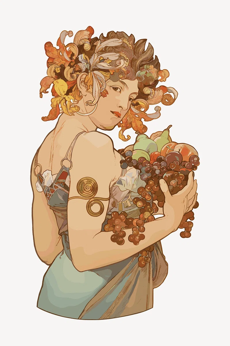 Curly Hair Length Image. Free Photo