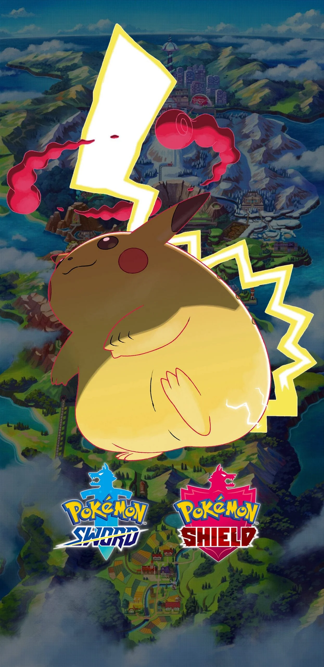 Shield Gigantamax Pikachu Wallpaper