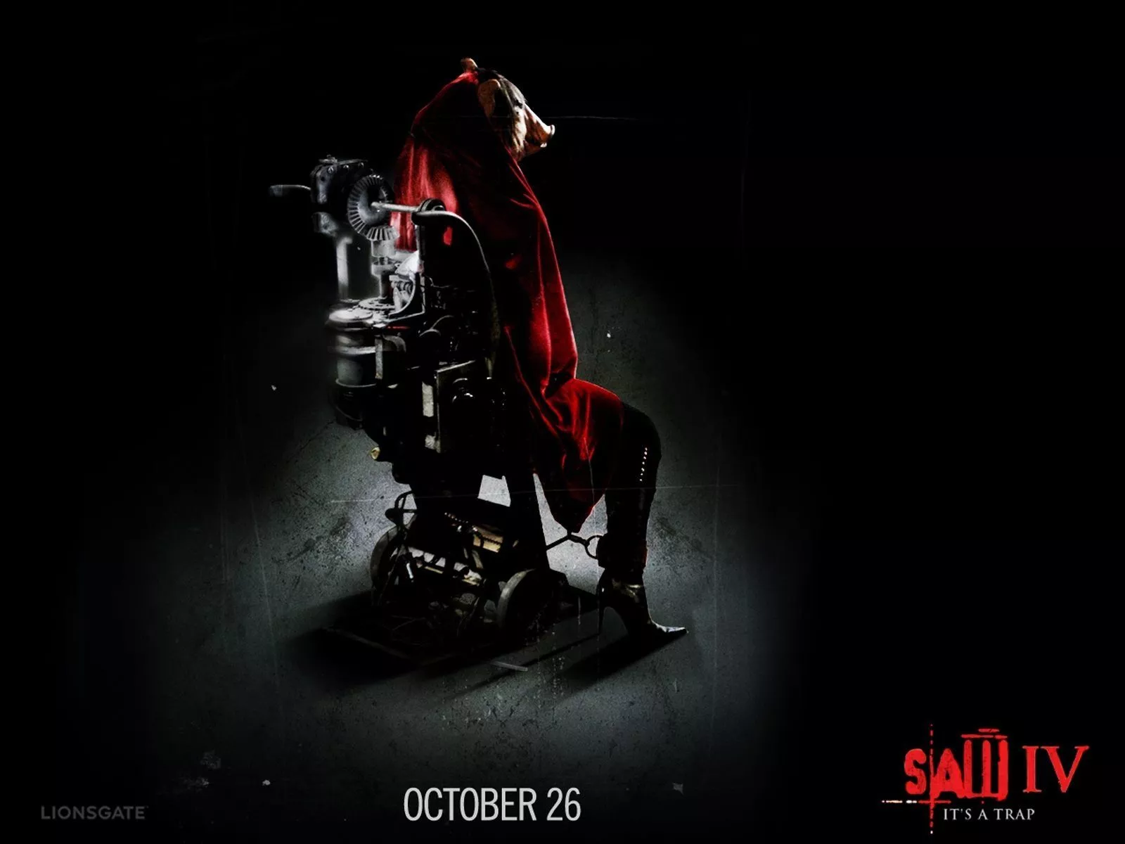Saw IV Horror HD Wallpaper: The Ultimate Fear Unleashed