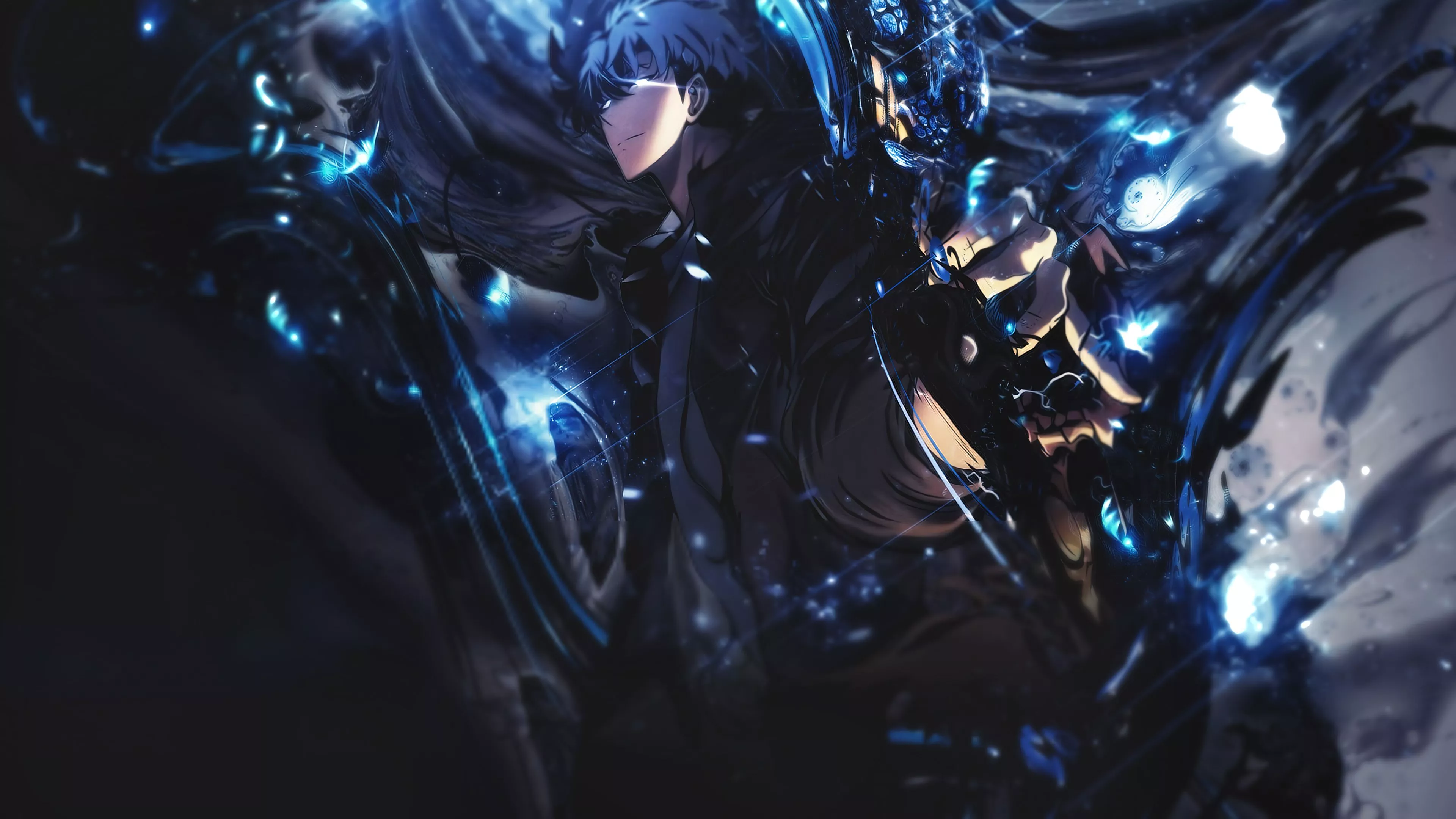 Sung Jinwoo Wallpaper 4K, Hunter, Solo