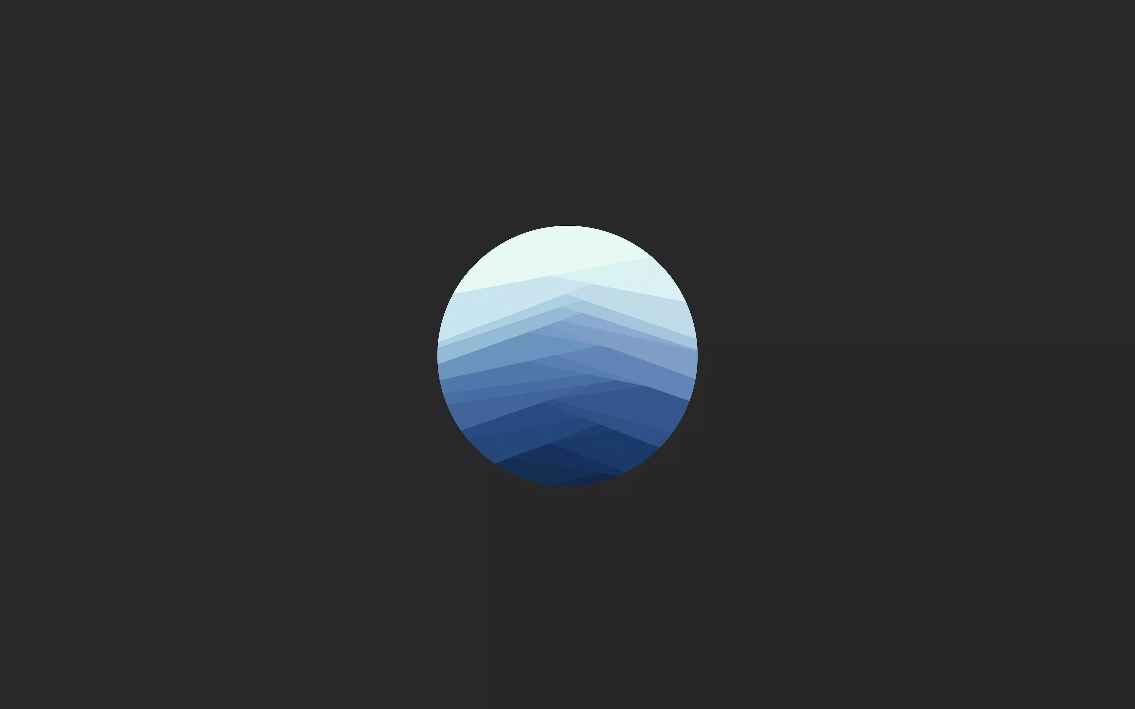 Blue Minimal Wallpaper Free