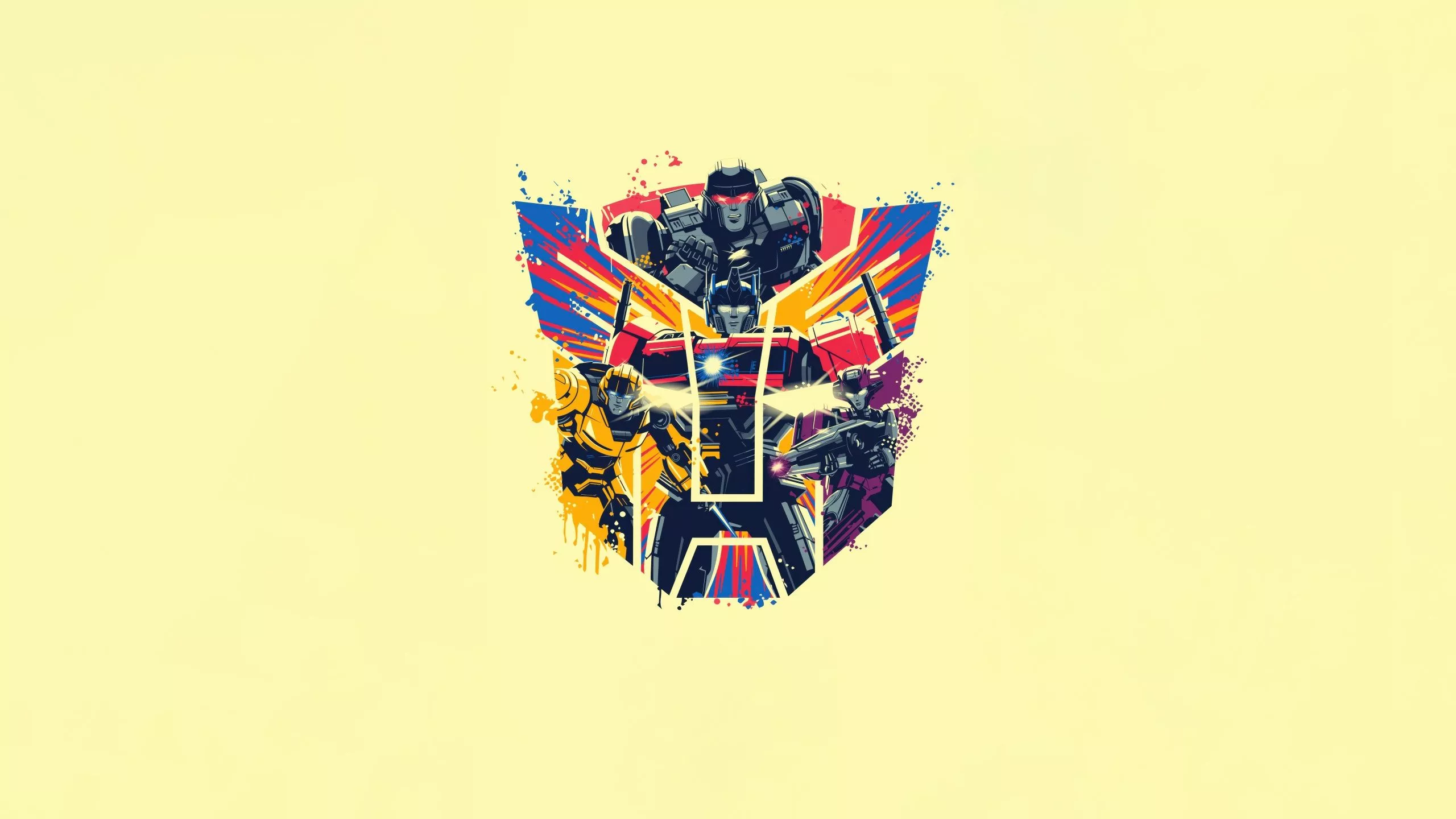 Wallpaper 4K, Minimalist, Autobots, 5K