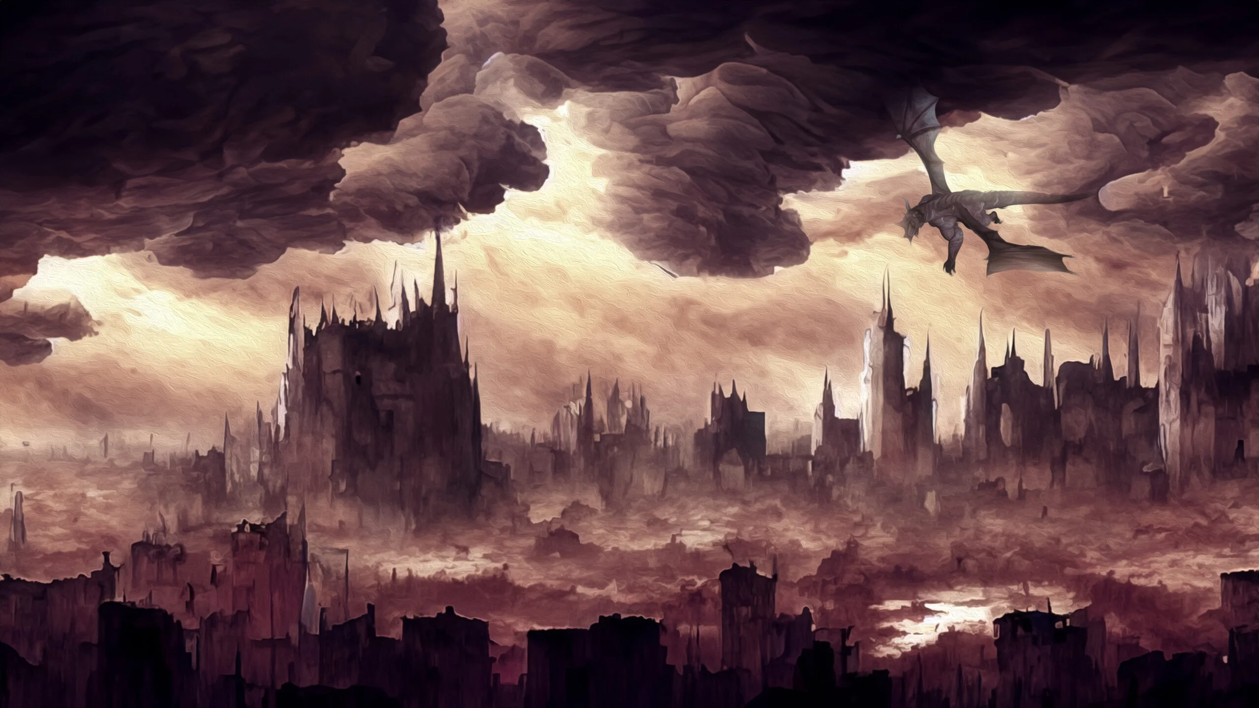 New 4K Dragon wallpaper available