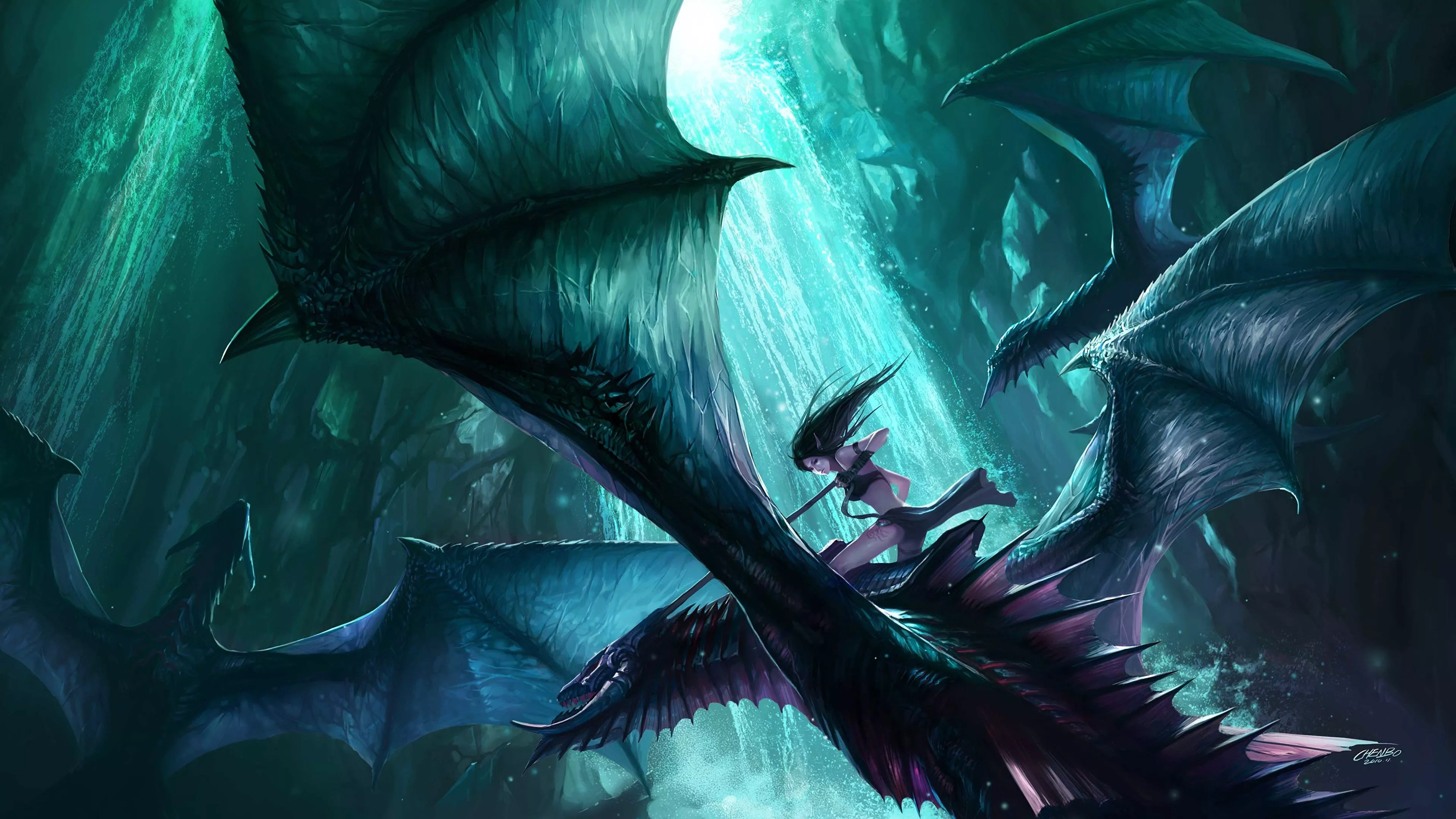 Picture dragon Fantasy 3840x2160