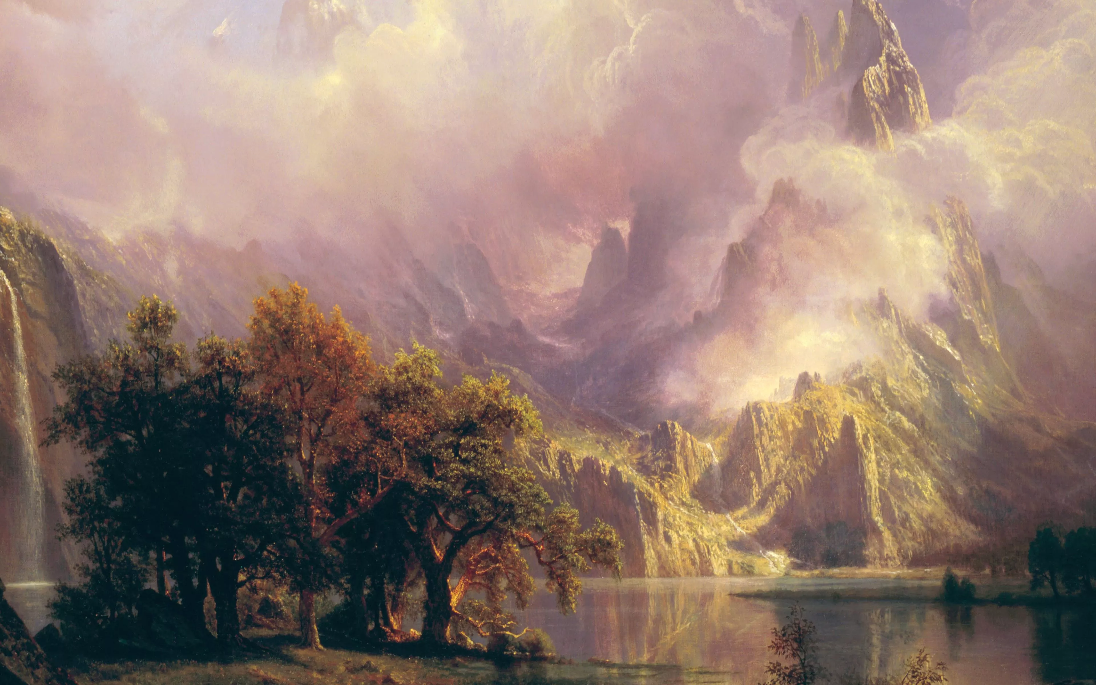 Albert Bierstadt Classic Painting