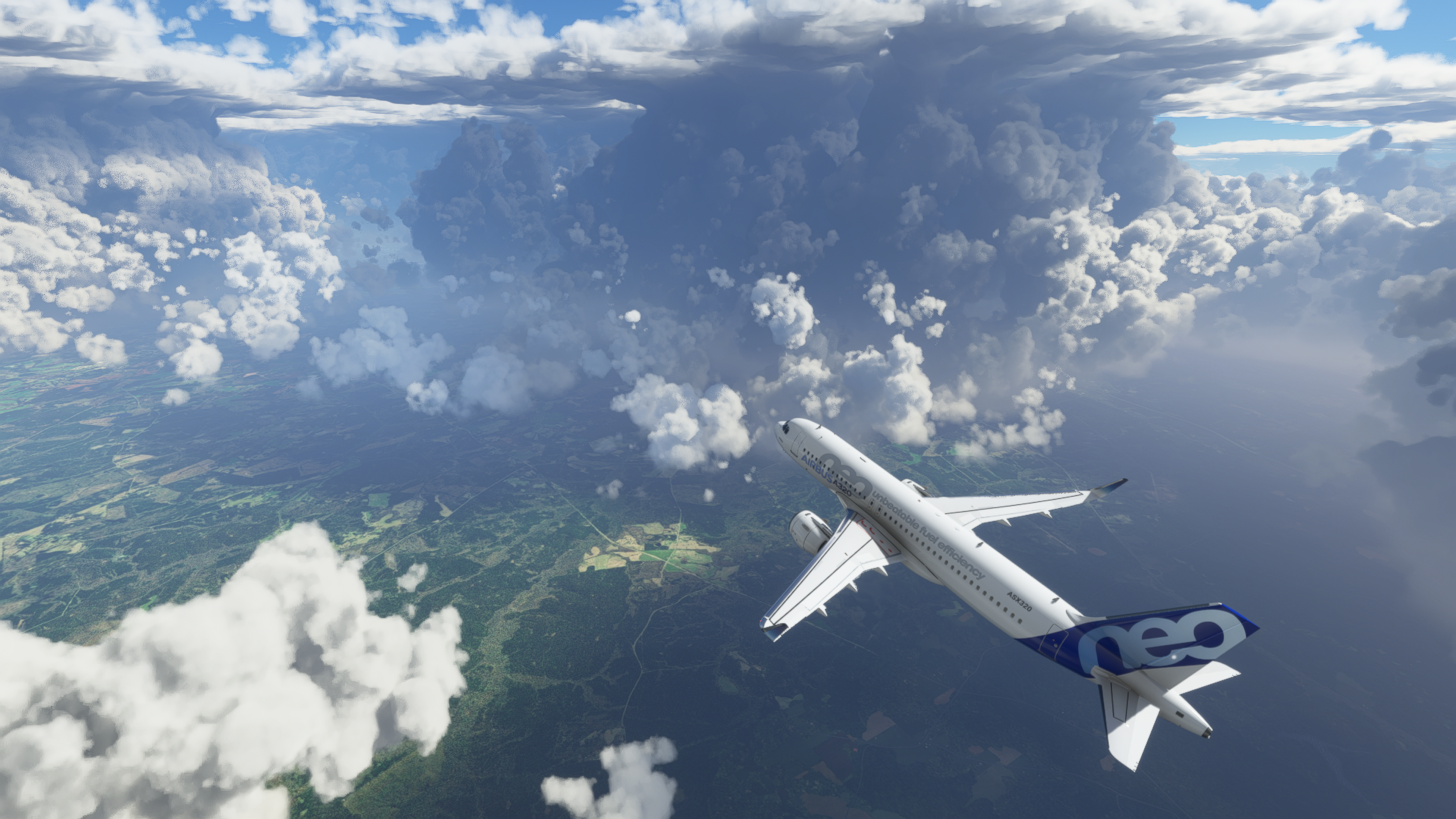 In 'Flight Simulator' the Plane Flies