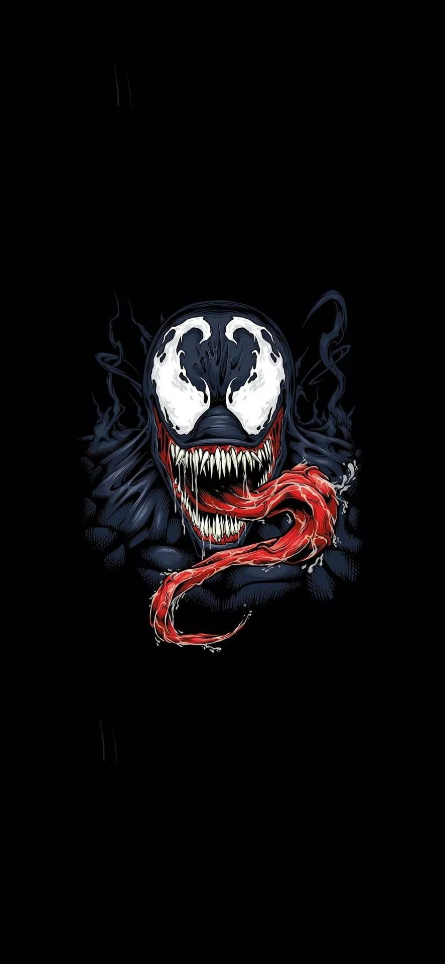 Menacing Venom Wallpaper For iPhone