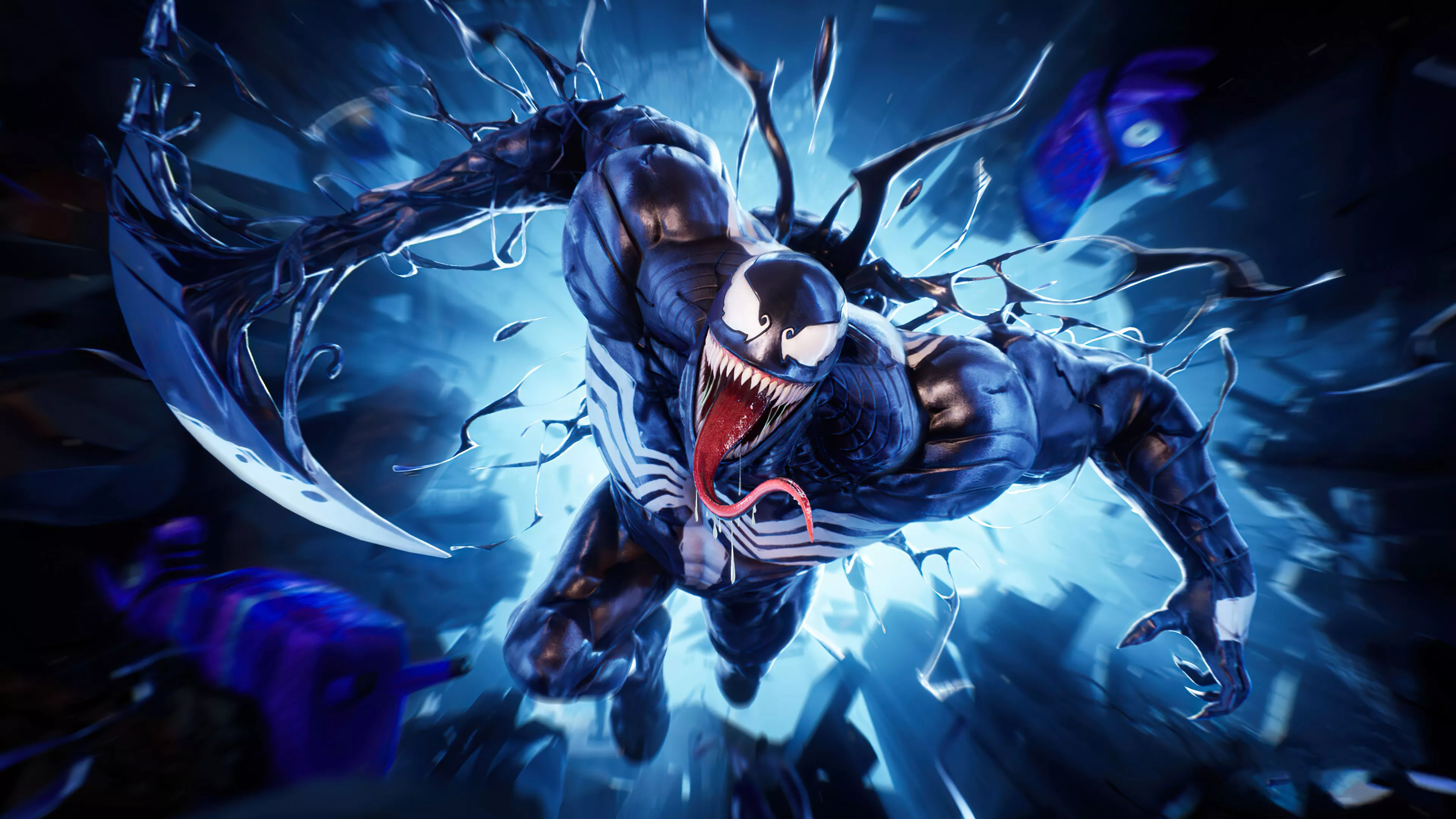 Venom Fortnite 4K Wallpaper, HD Games