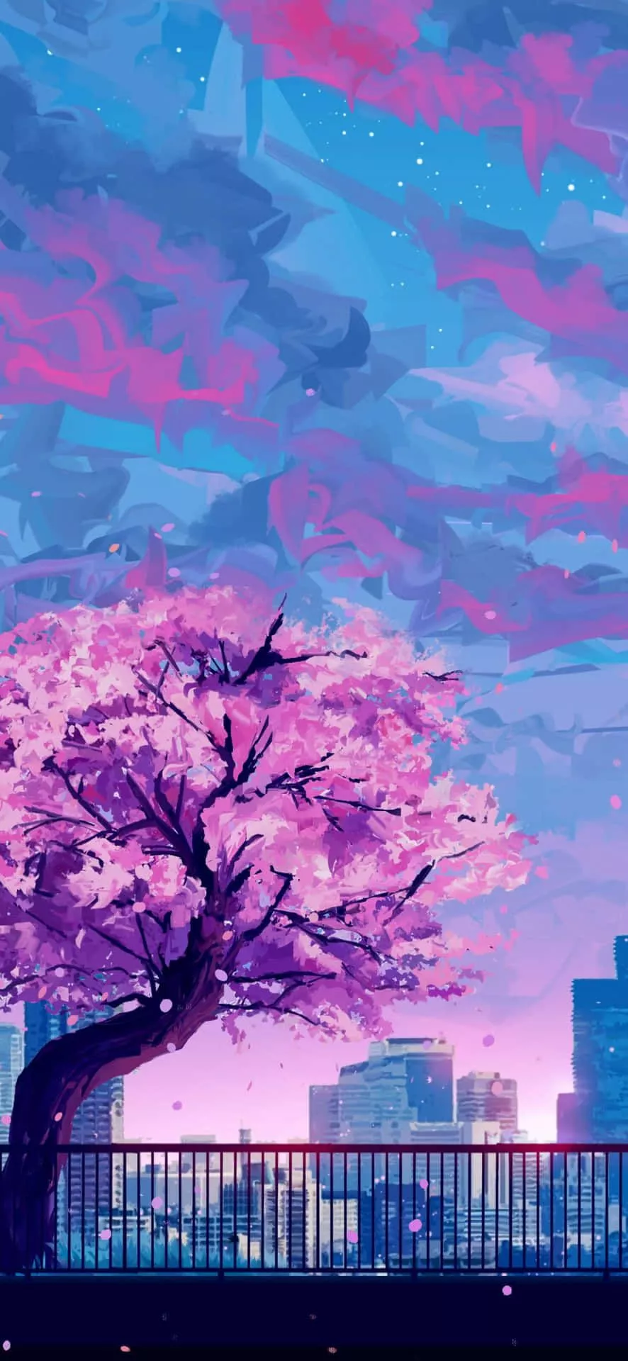 Cherry Blossom Tree Anime Japanese