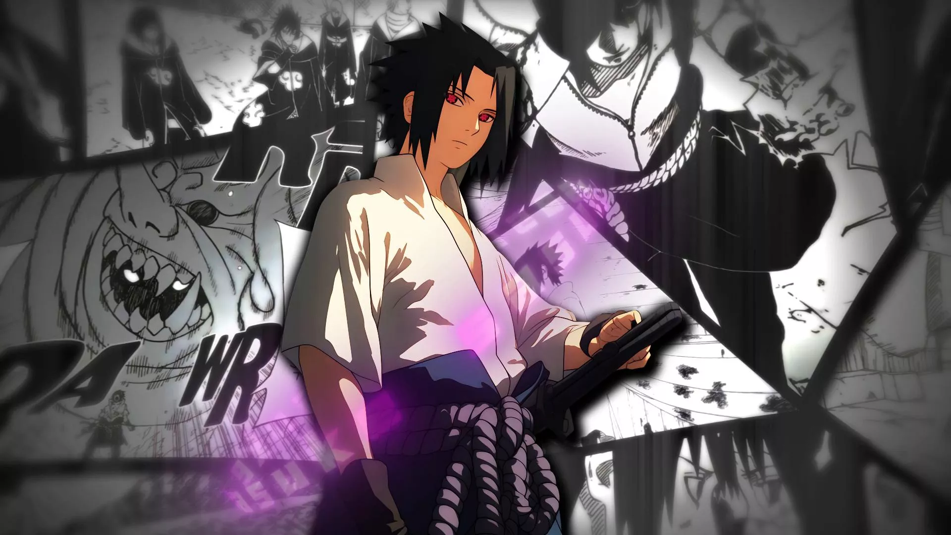 Sasuke Comic Live Wallpaper
