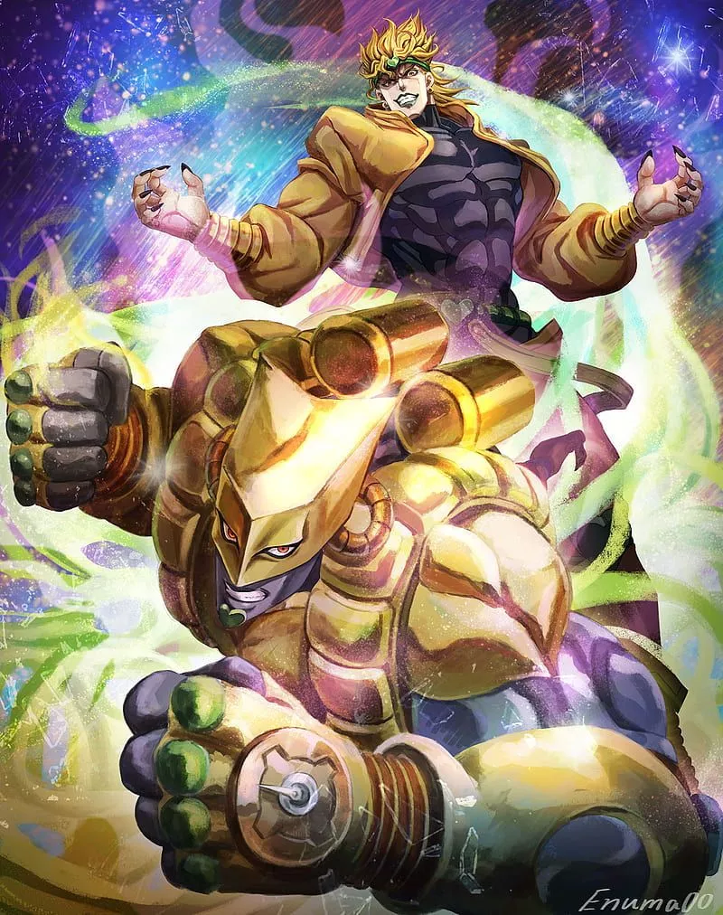 HD dio the world wallpaper