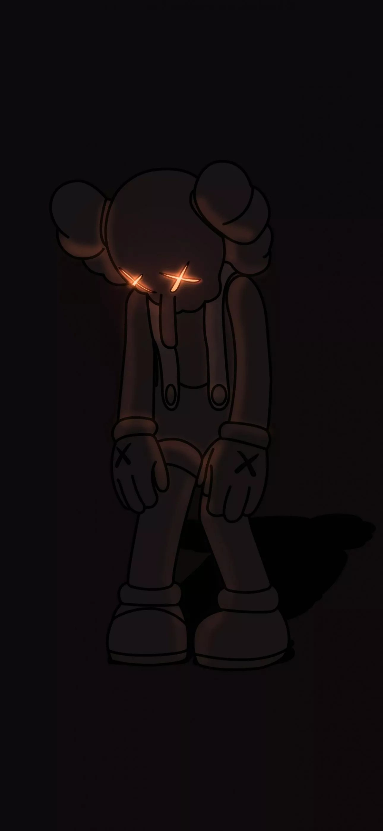 Kaws sad Wallpaper 4K, Kaws Companion