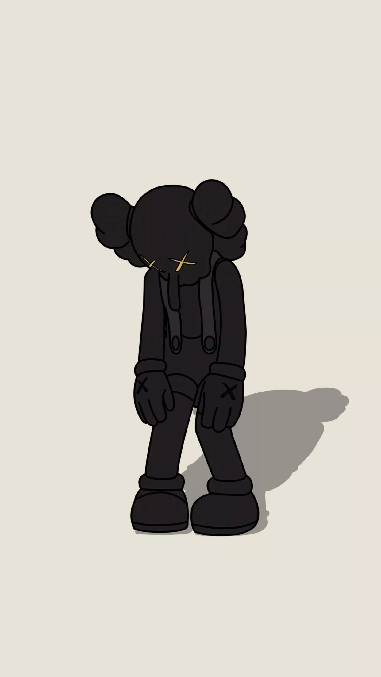 KAWS Small Lie Wallpaper 4K, Kaws alone