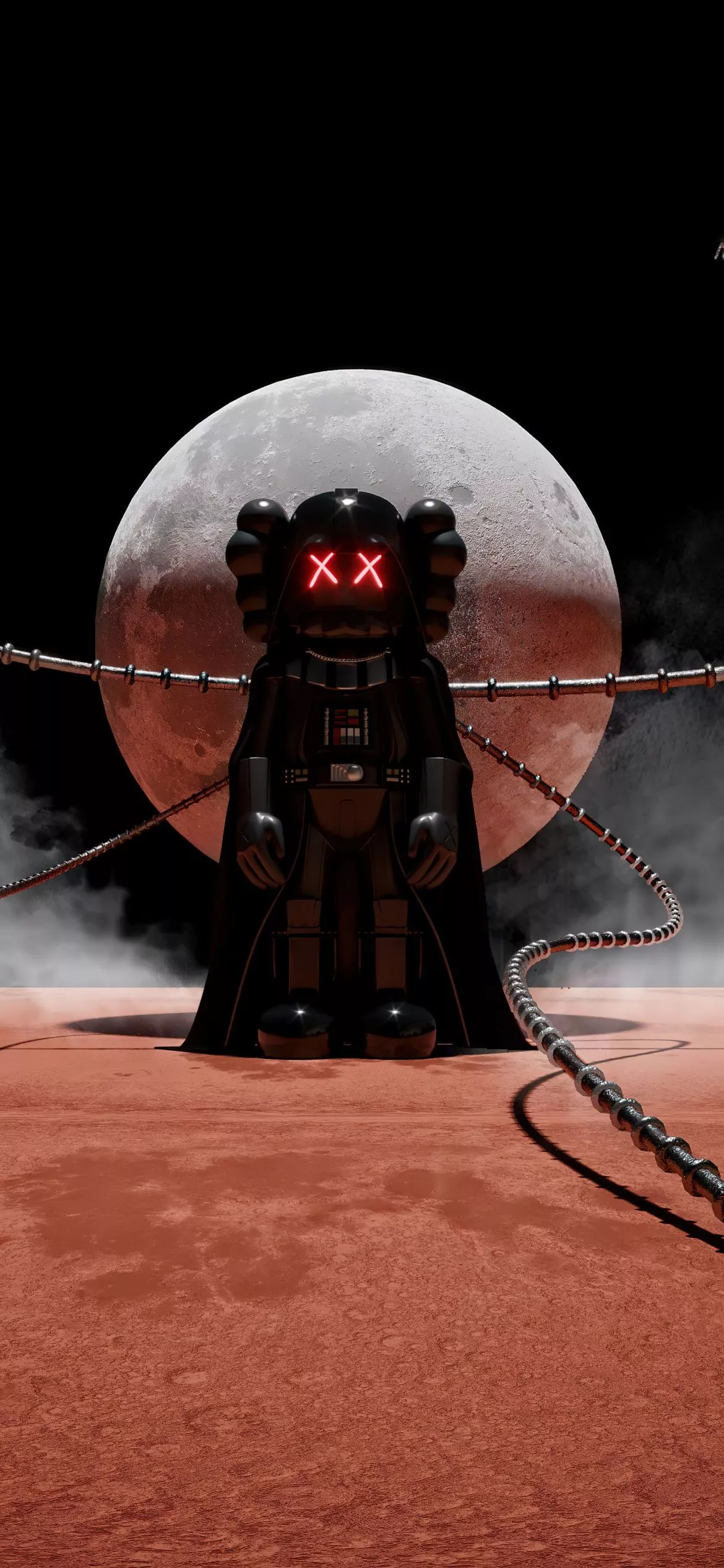 Kaws Wallpaper 4K, Darth Vader, Star
