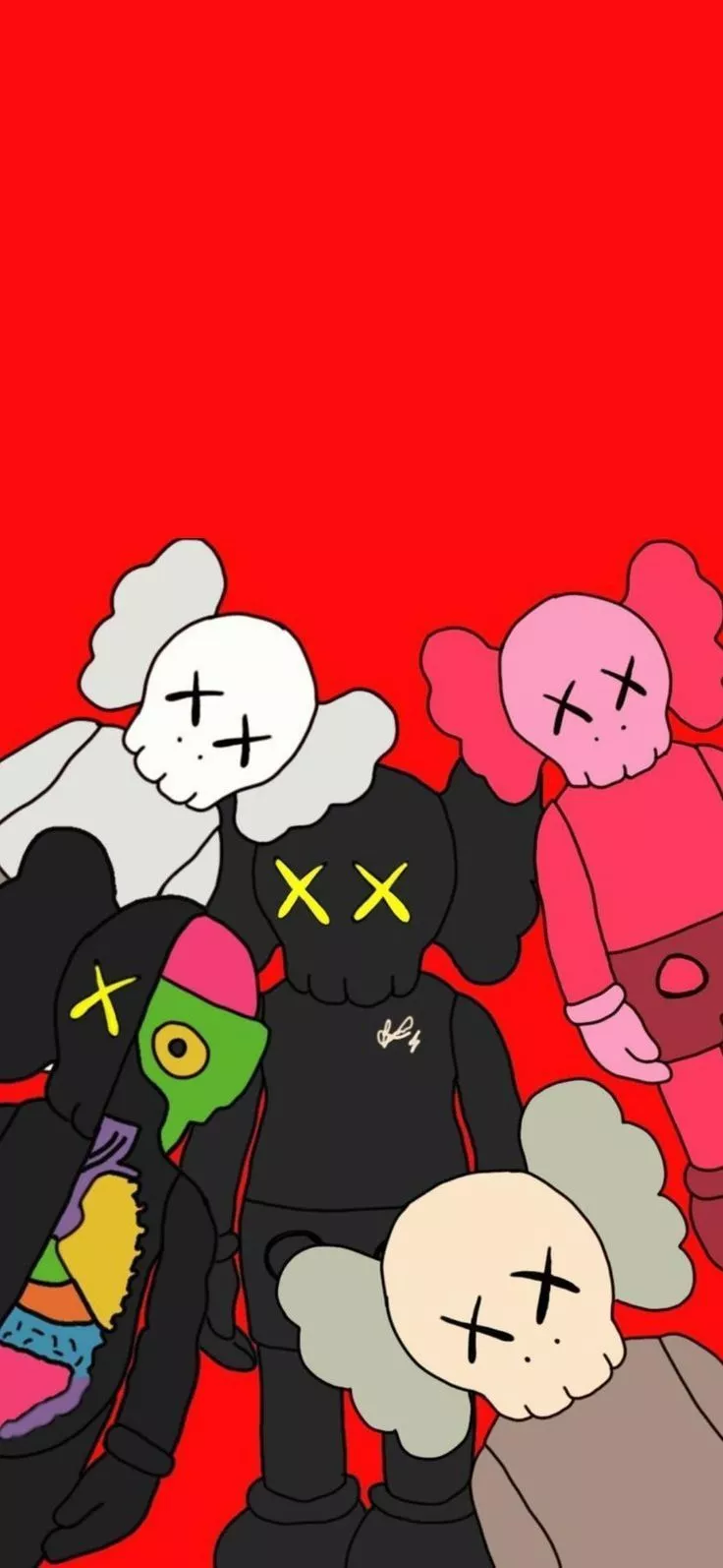 Kaws wallpaper, Cool wallpaper cartoon