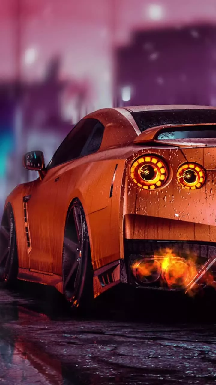 ORANGE Nissan Skyline GTR Mobile Live