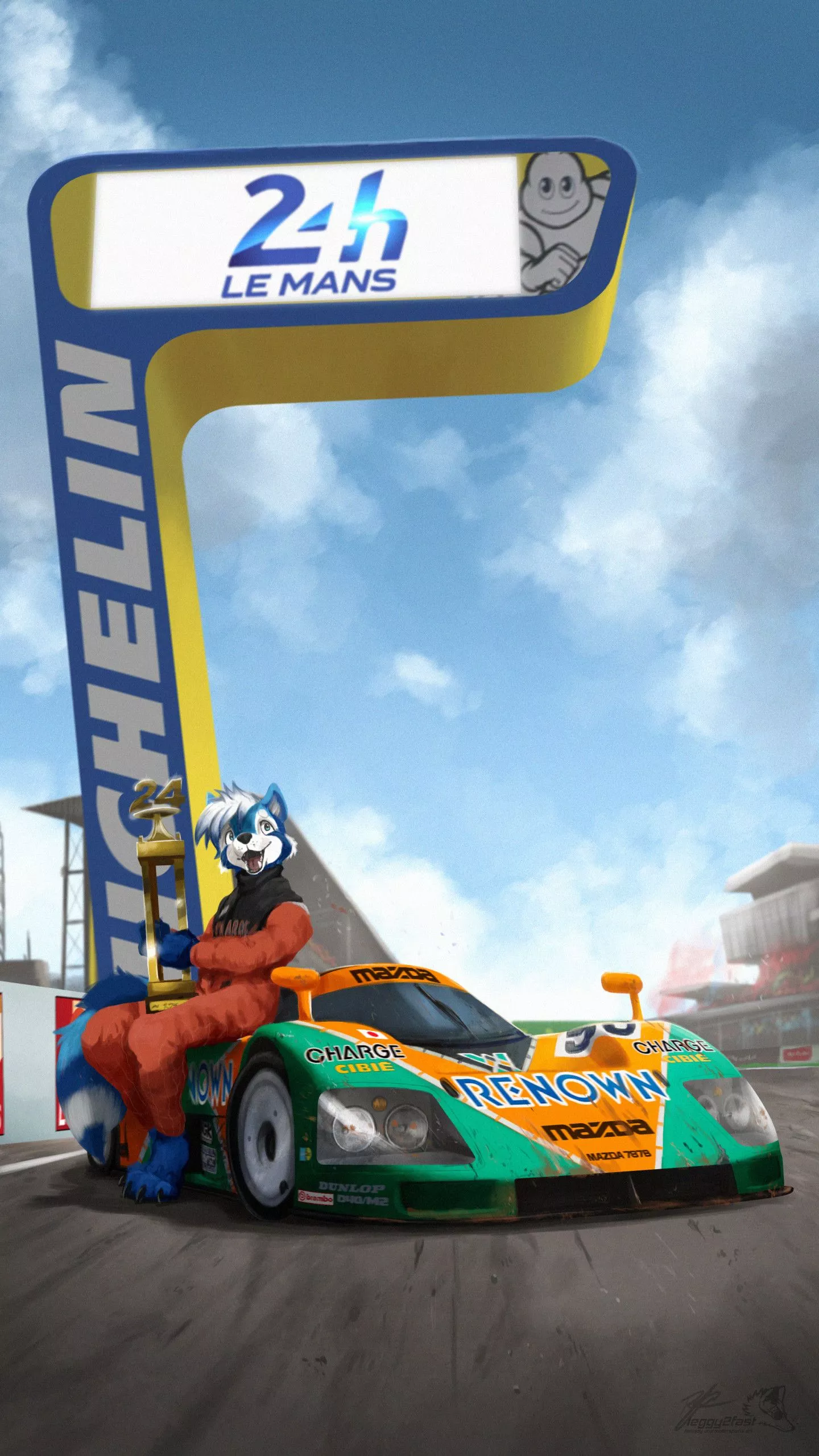 Edwards Mauski Mazda 787B