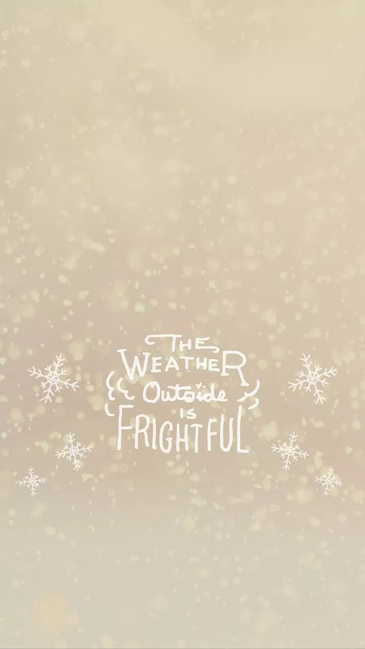 iPhone wallpaper for winter & Christmas