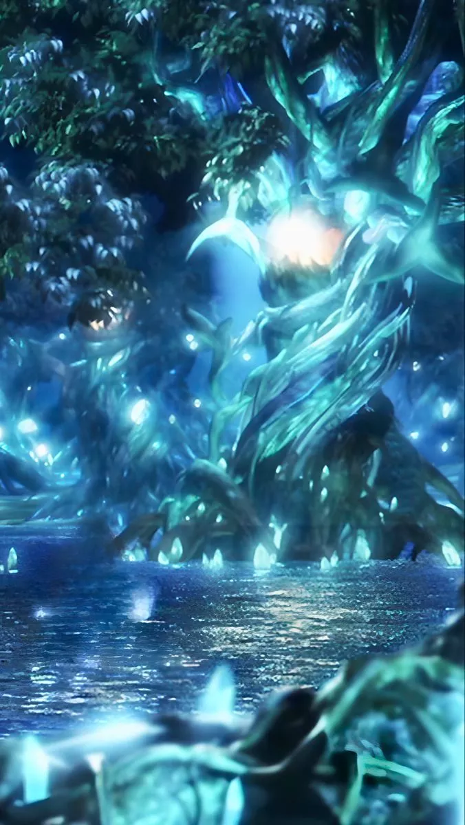 Macalania Woods. Final Fantasy X