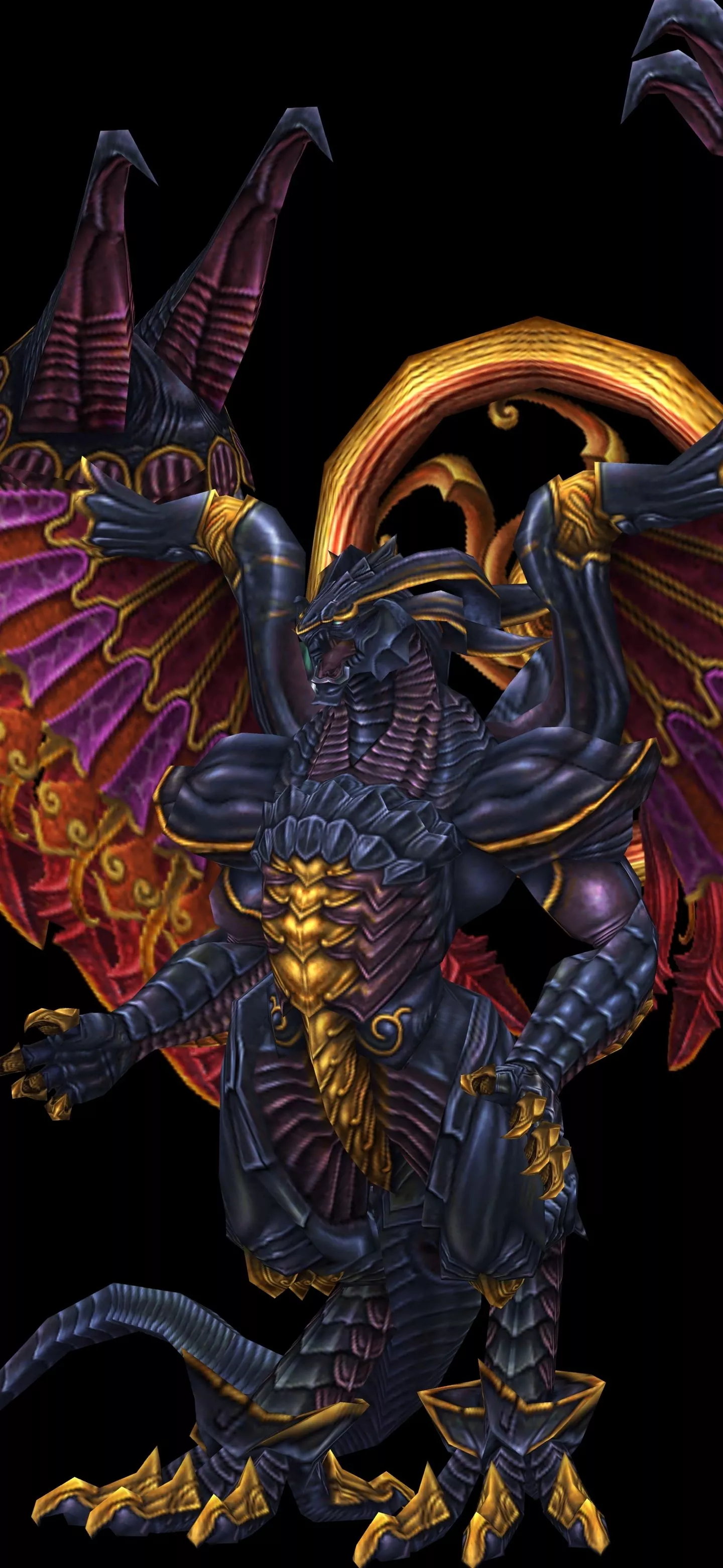 Epic Bahamut iPhone wallpaper