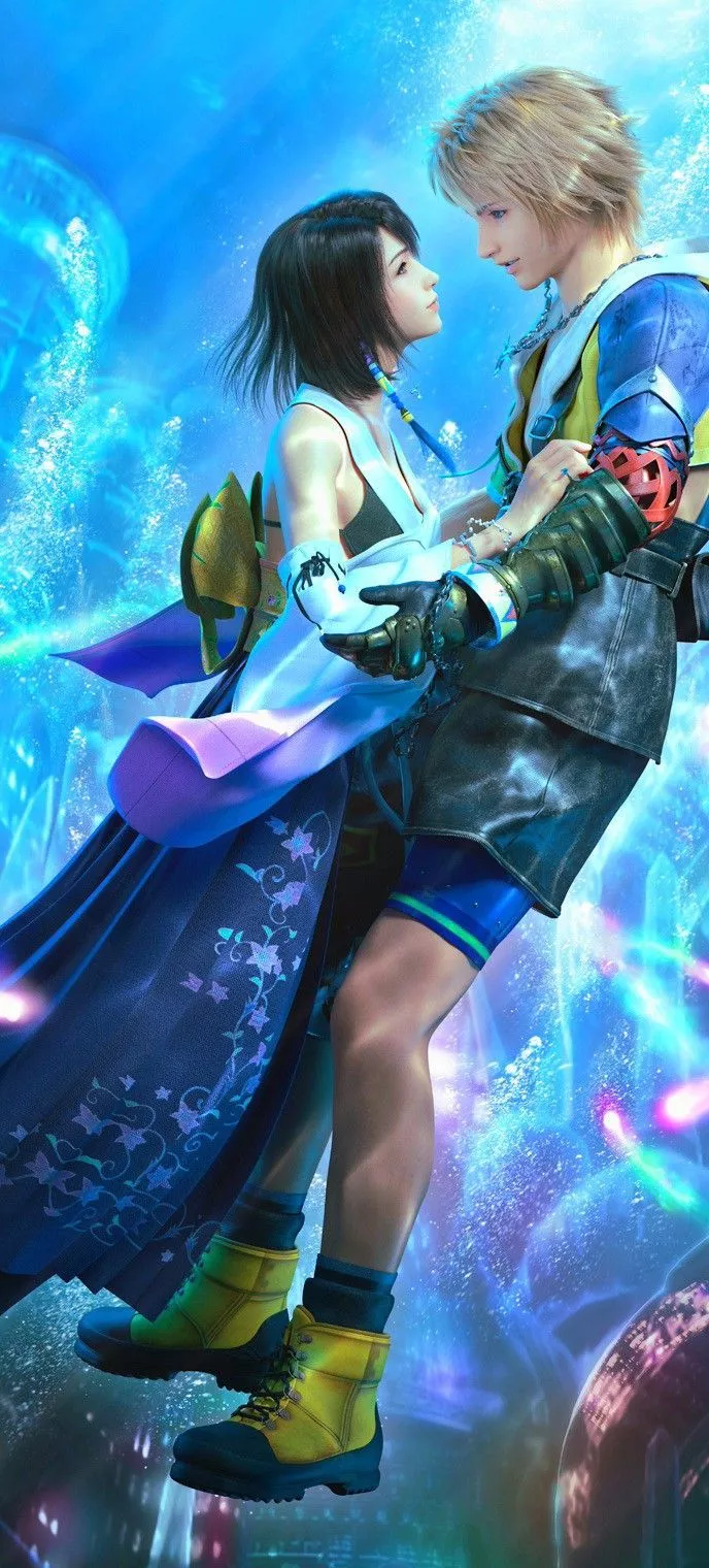 Yuna and tidus