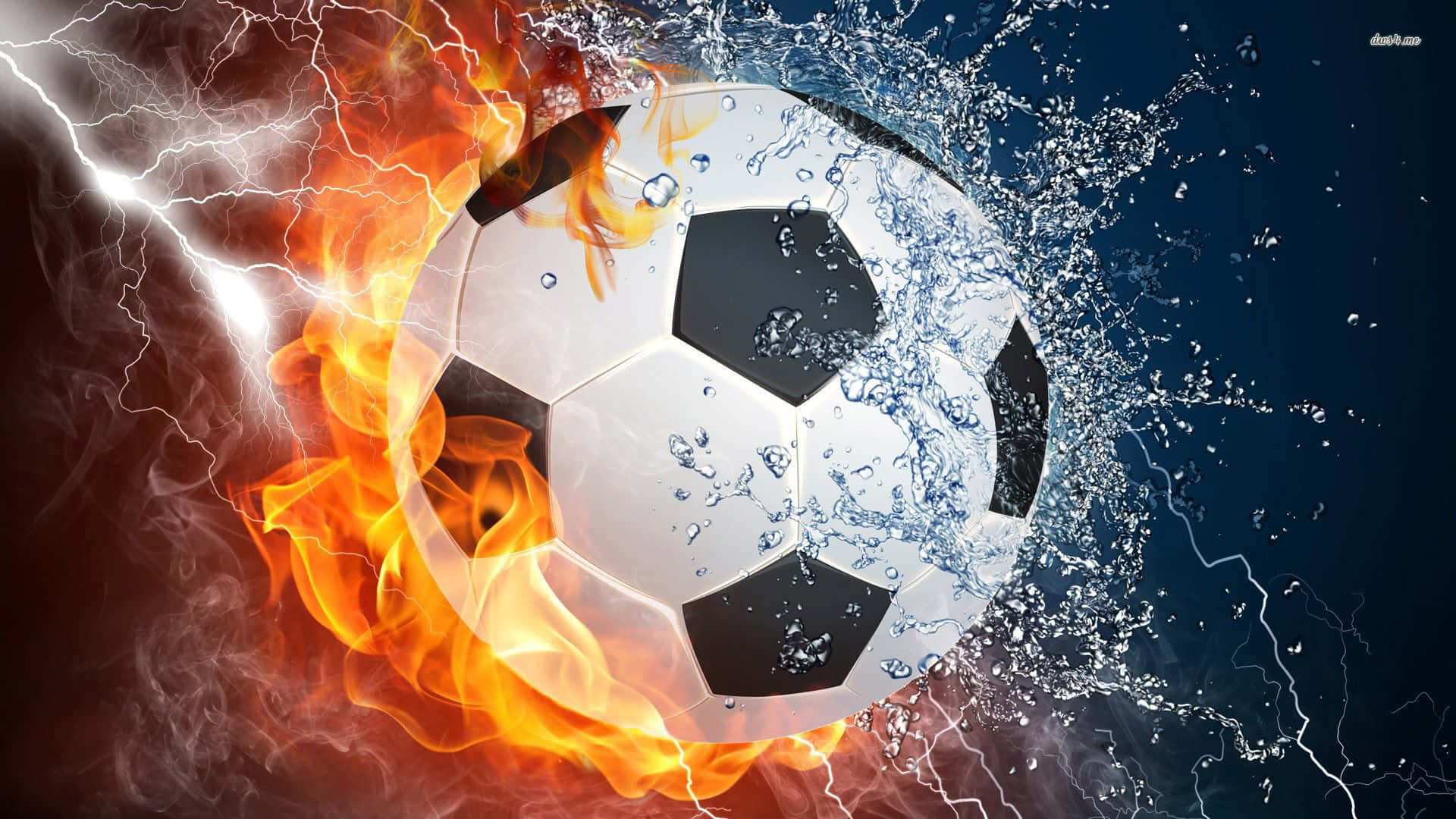 Download Soccer Kids Kicking the Ball Wallpaper