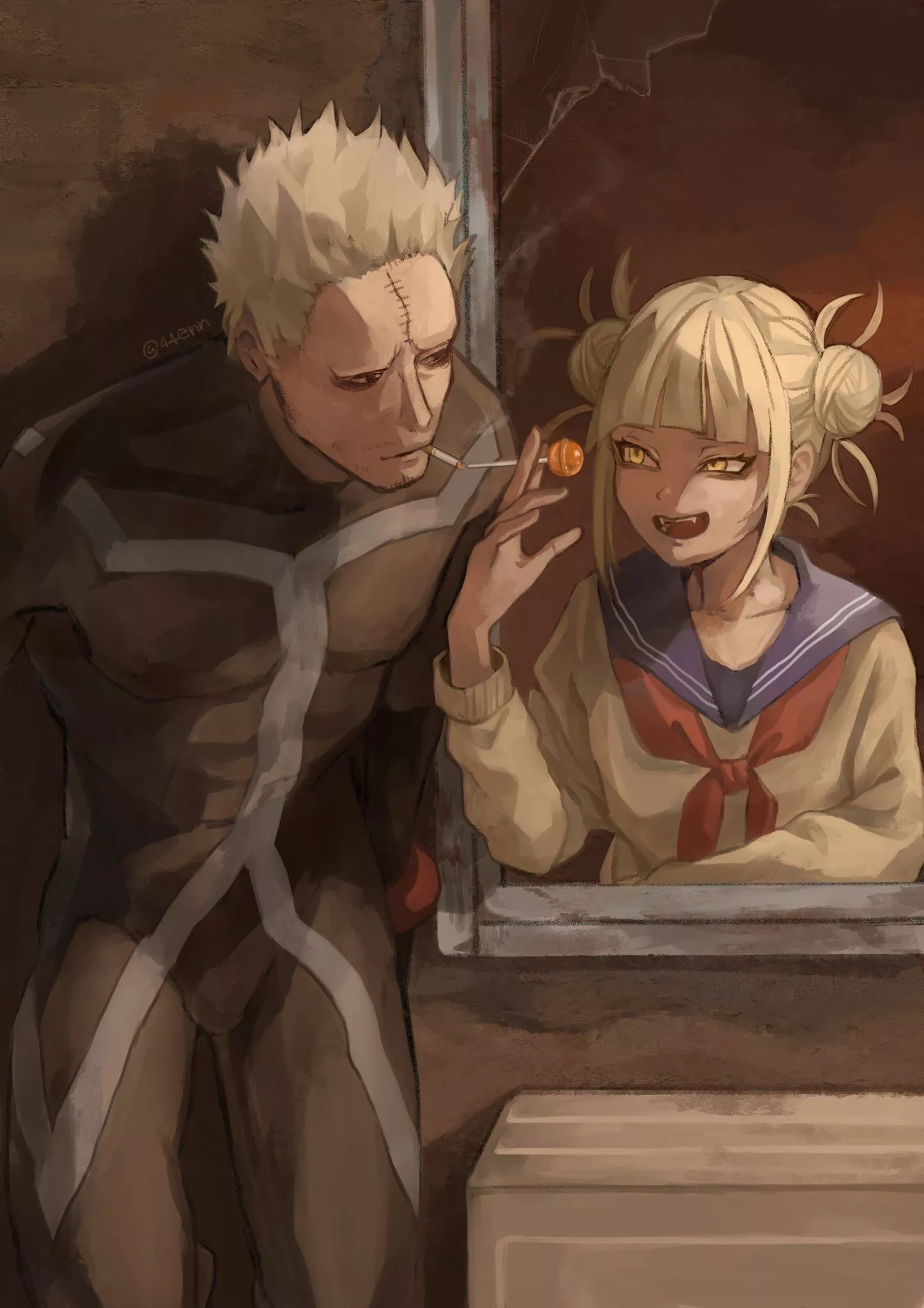 twice no Hero Academia wallpaper