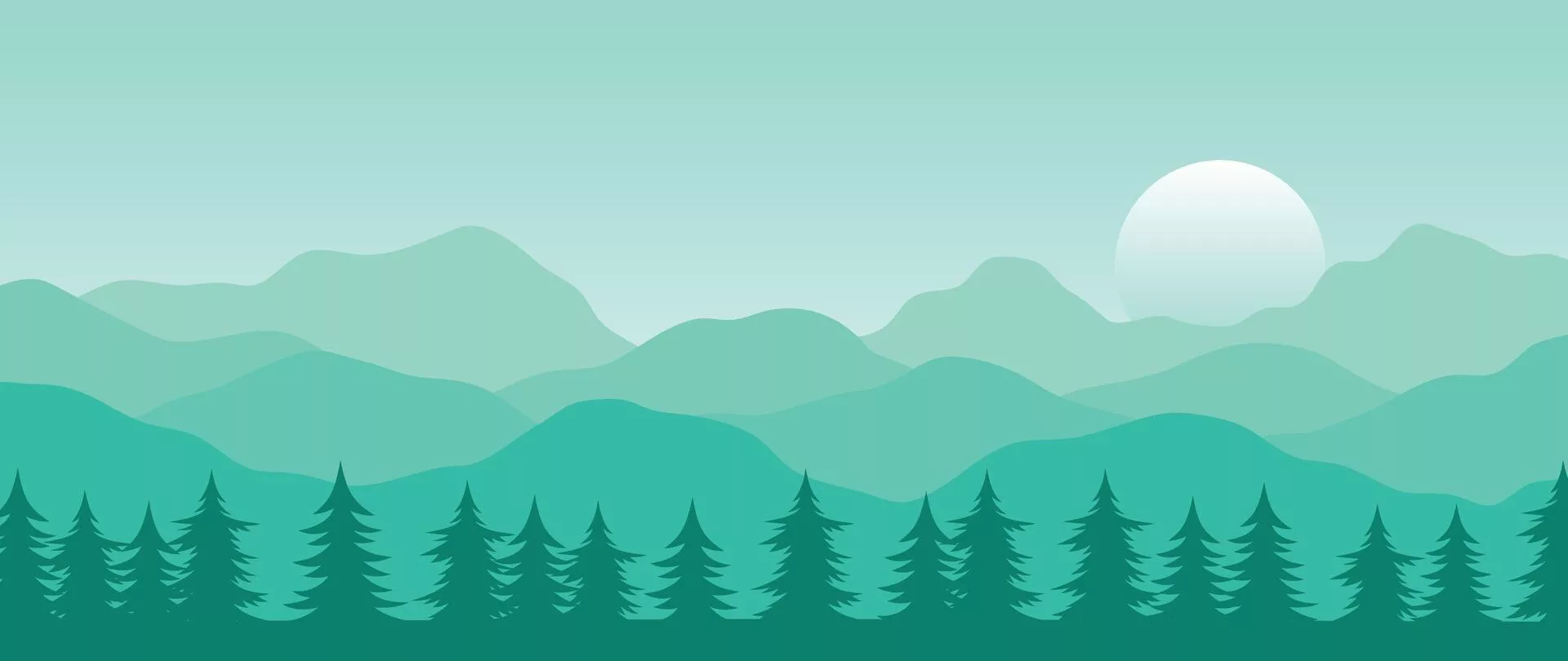 Mountain minimal background. Abstract