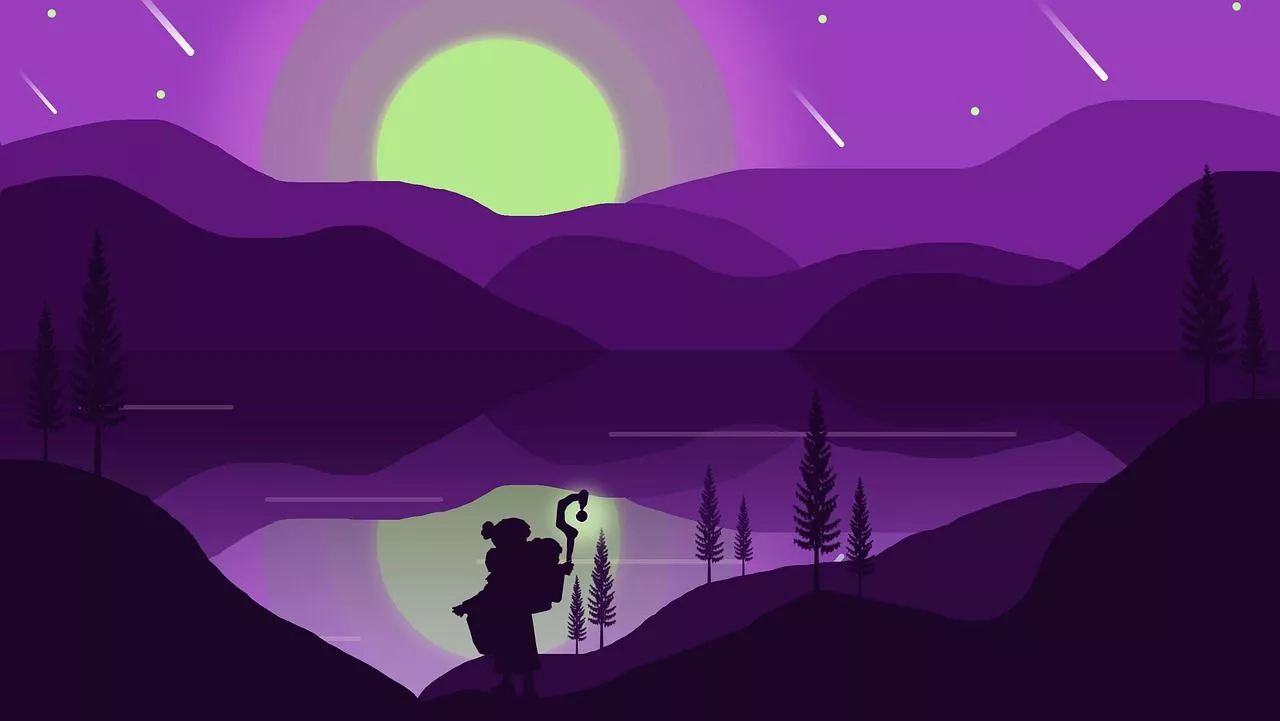 Download Nature, Mountain, Artwork 2D