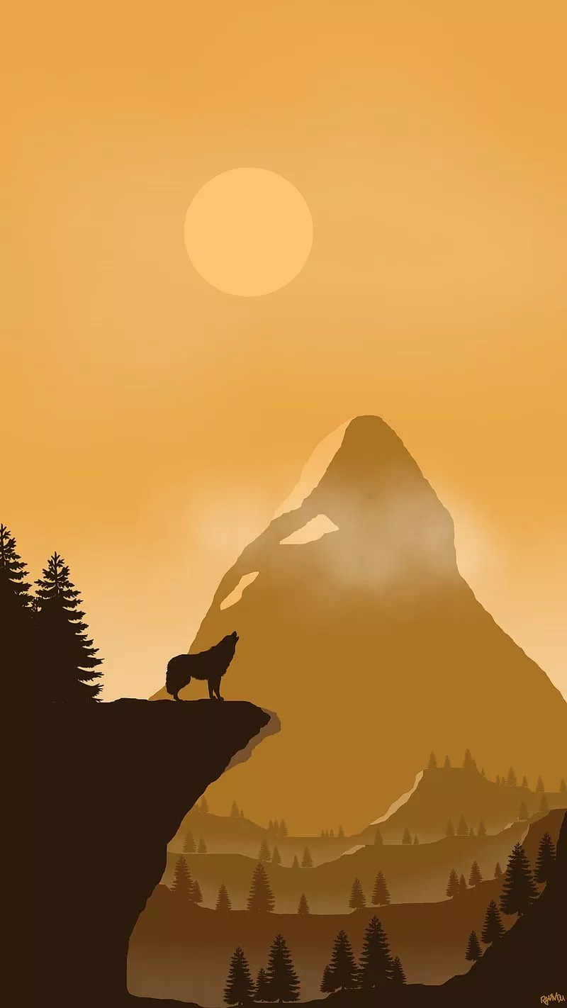 Wolf, 2d, eves, graphic arts, nature