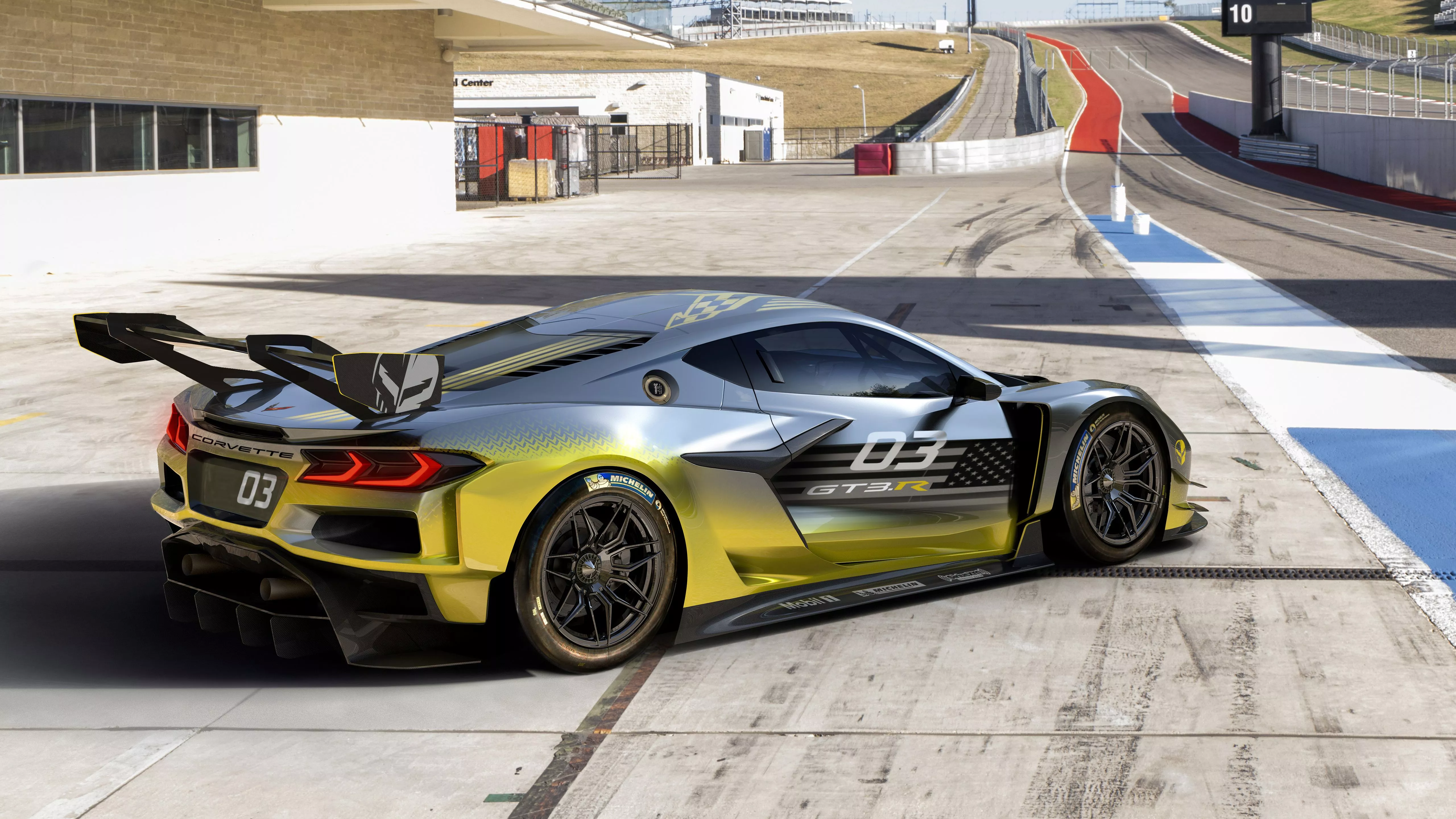 Chevrolet Corvette Z06 GT3 R 4K