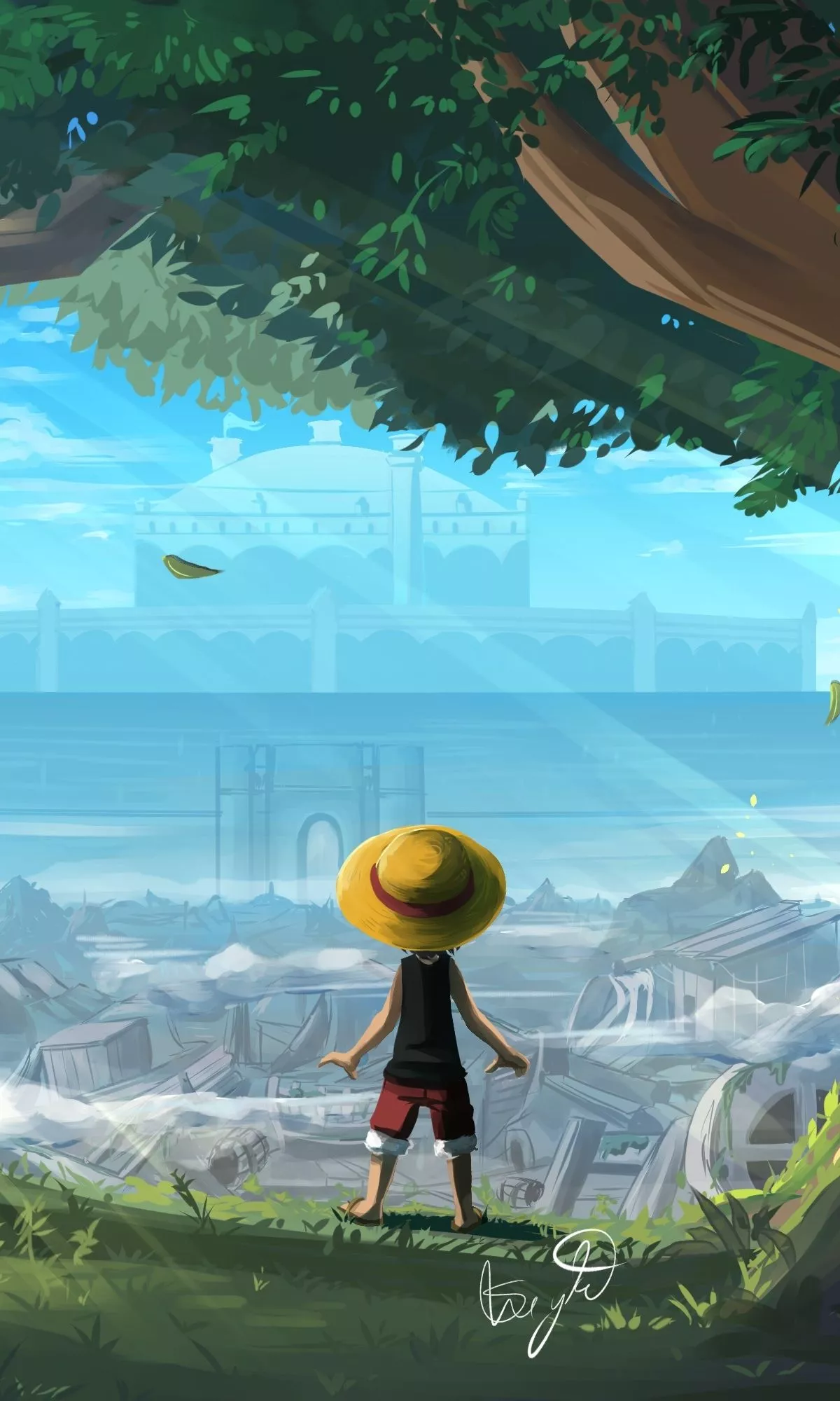 Mobile wallpaper: Anime, One Piece