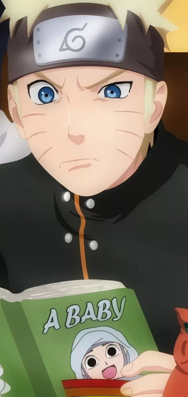 Mobile wallpaper: Anime, Naruto, Book