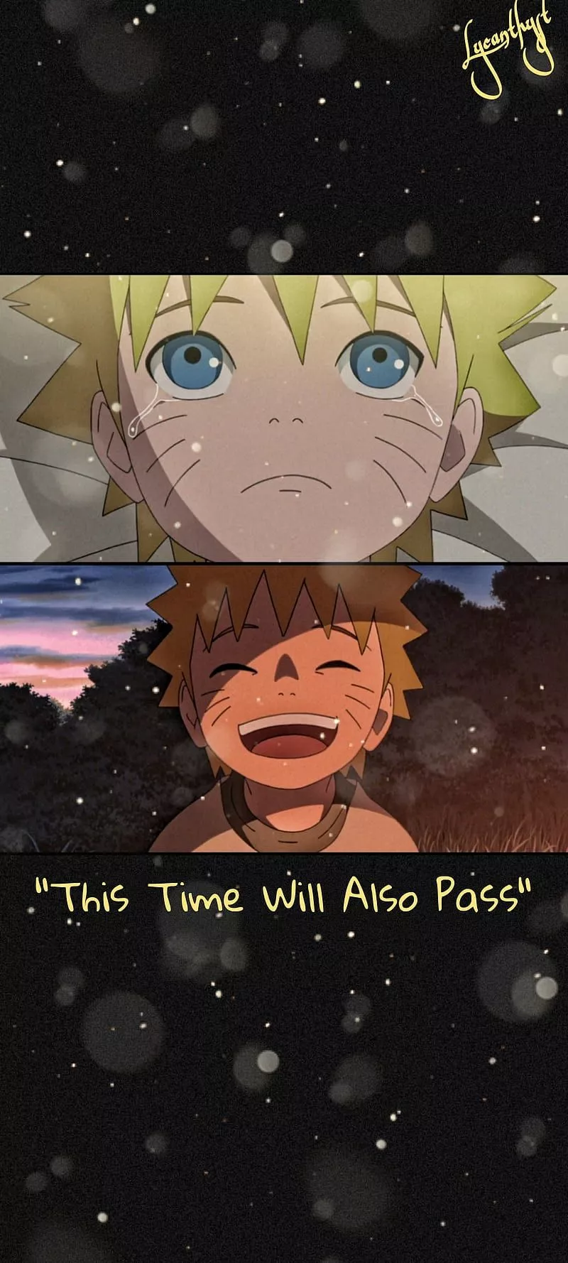 Kid Naruto Smile, this time will also