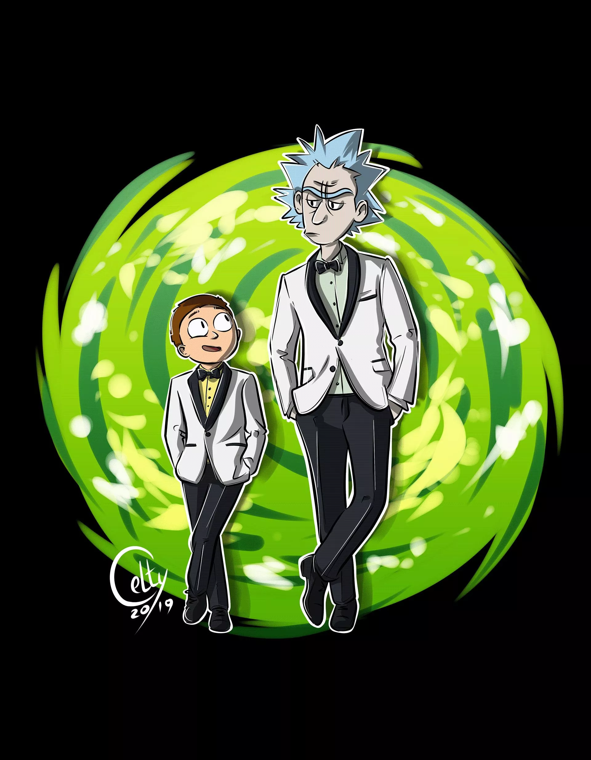 Rick and Morty HD Wallpaper
