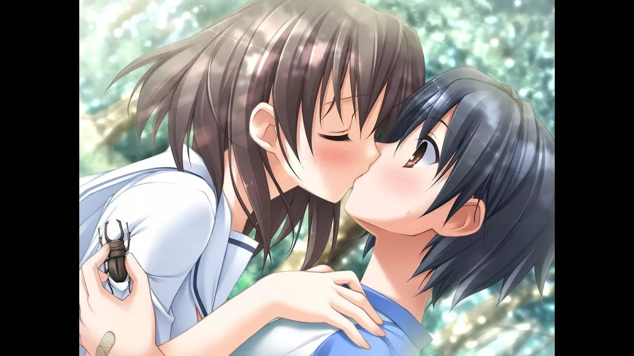 kiss Anime Funny