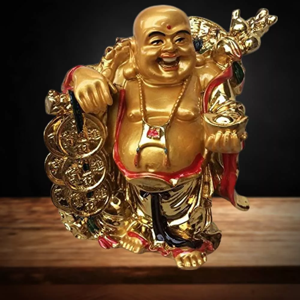 GJ Resin Fantasy Laughing Buddha