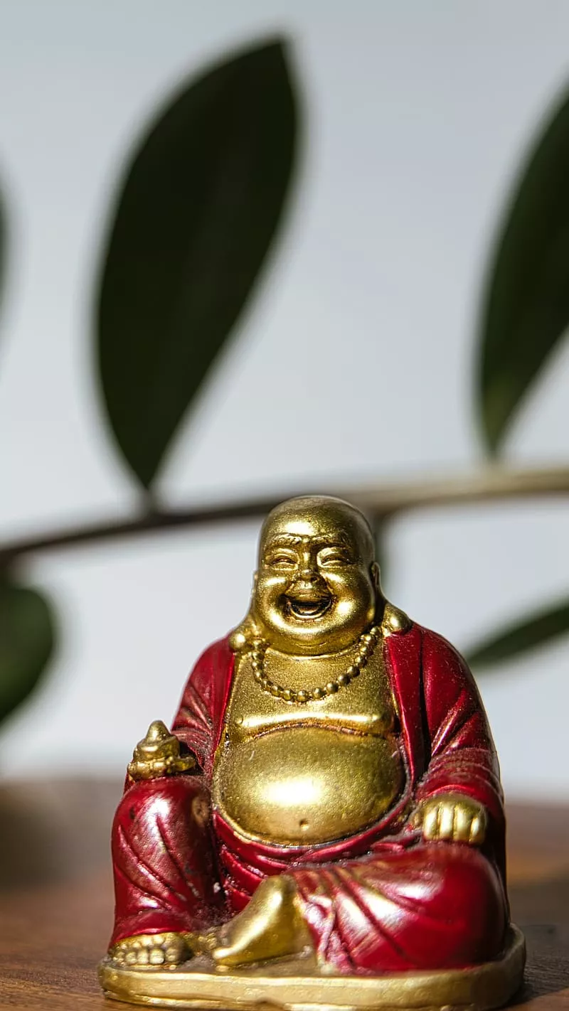HD laughing buddha for phone wallpaper