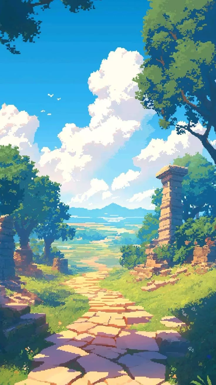 pixel art wallpaper