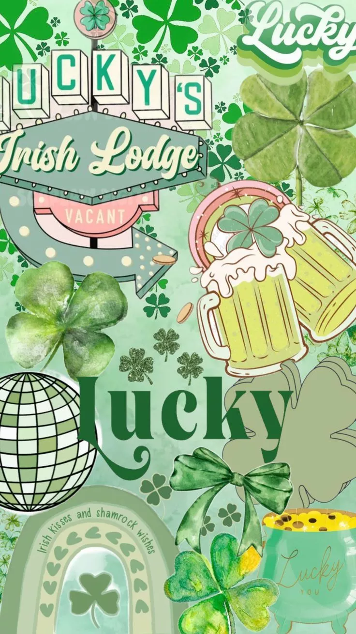 lucky #stpatricksday #wallpaper