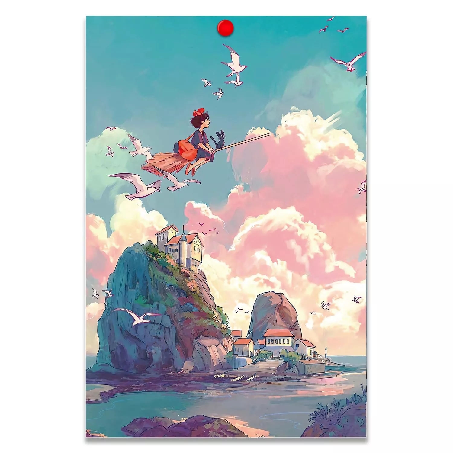 Thunwid Howls Moving Castle Poster