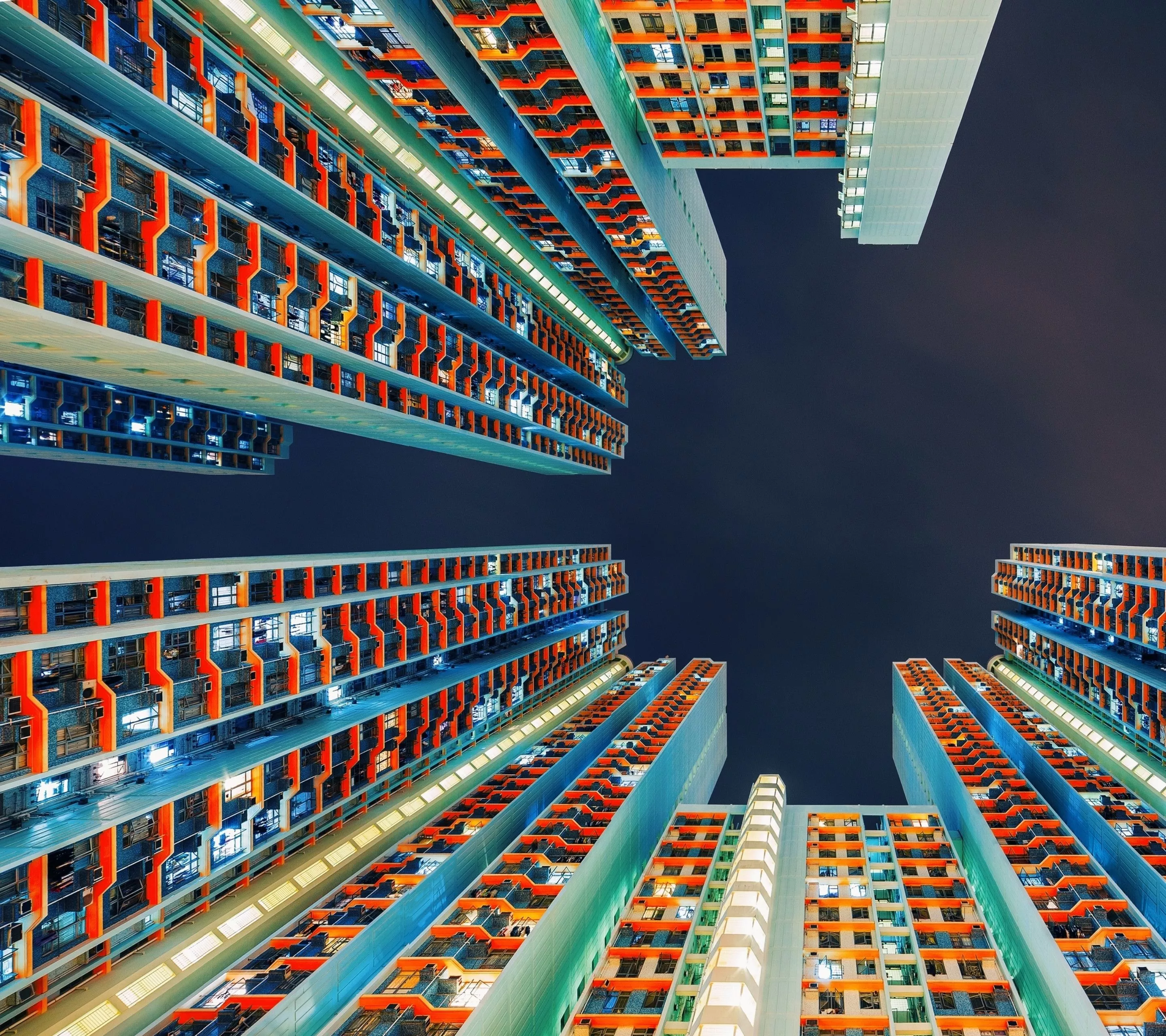 Google Pixel Stock Colorful City From