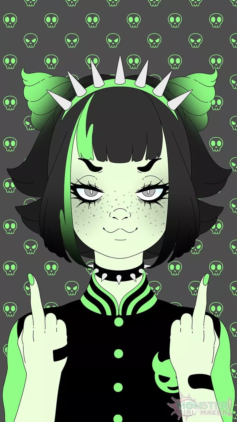 alien, creepy cute, demon, devil