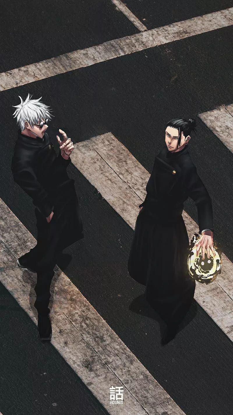 Jujutsu Friends, japan, geto, gojo