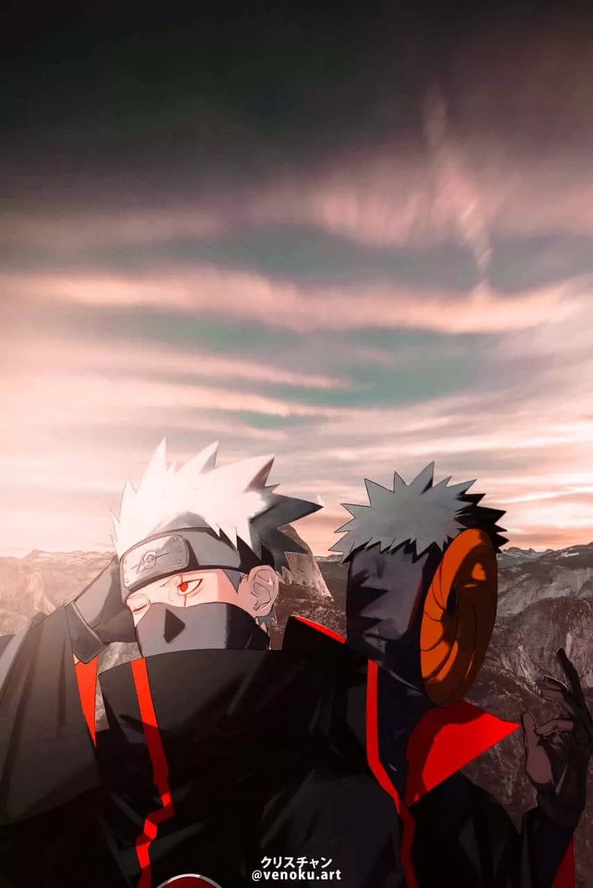 Download Kakashi And Obito Feature Wallpaper
