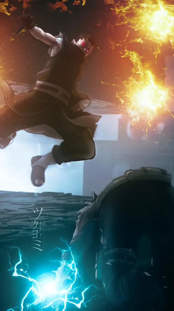 Kakashi vs Obito wallpaper