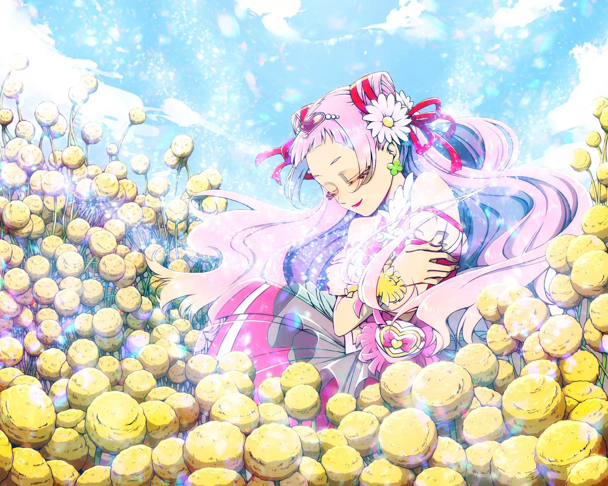 Download Nono Hana Cure Yell Anime Hug