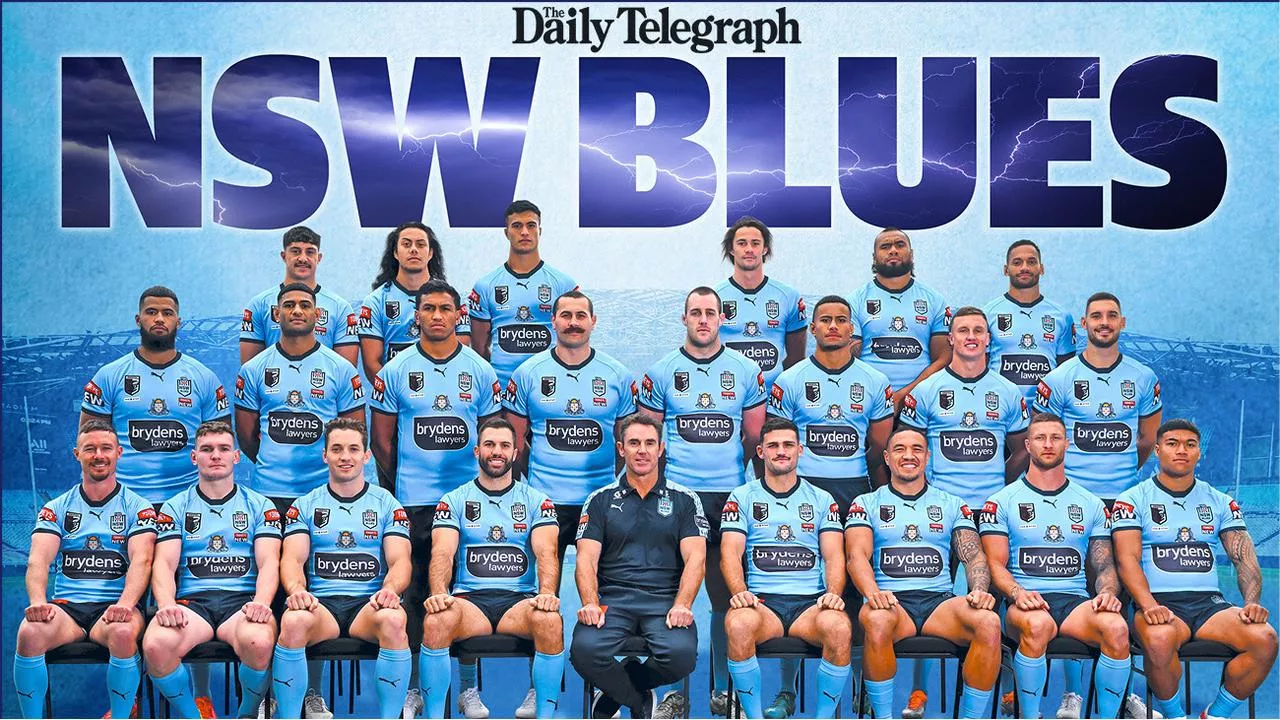 2022 NSW State of Origin team poster